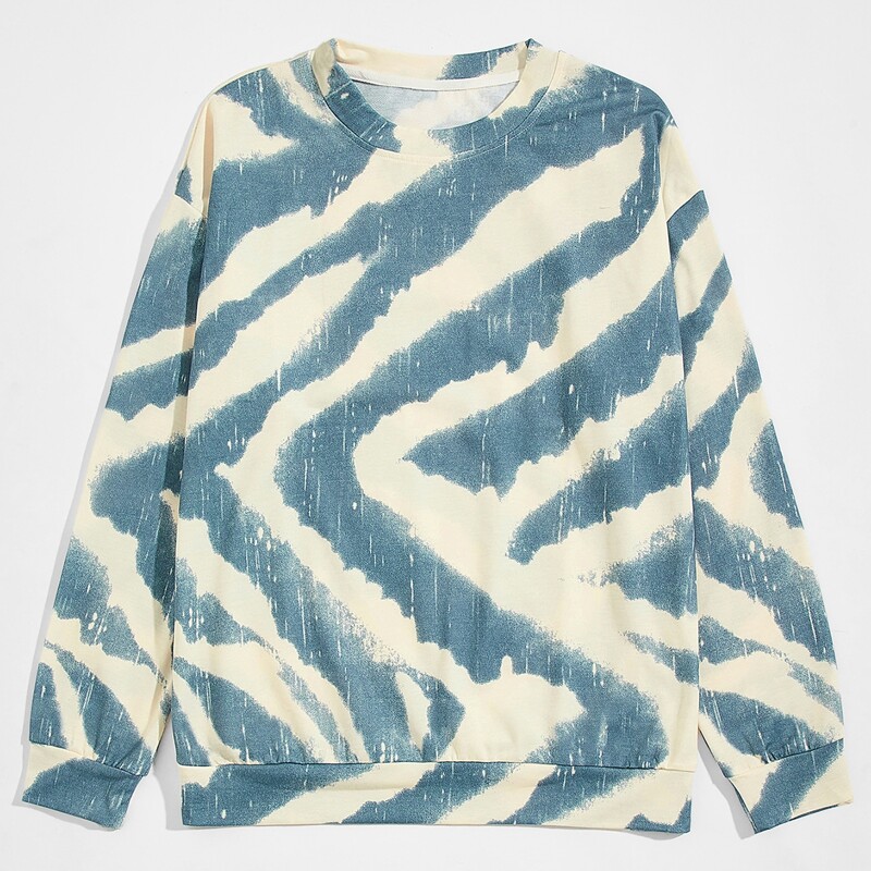 

Guys All Over Print Sweatshirt, Multicolor