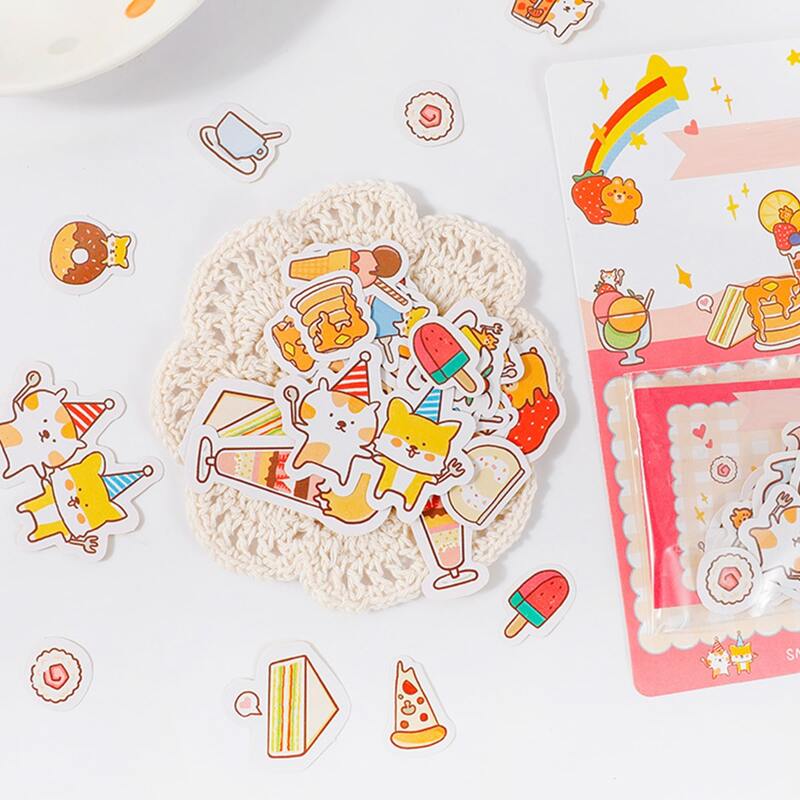 

40pcs Cartoon Graphic Random Sticker, Multicolor