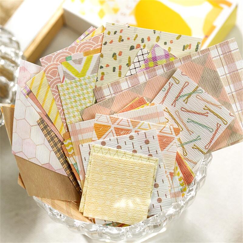 

1pack Geometric Pattern Random Memo Paper, Multicolor