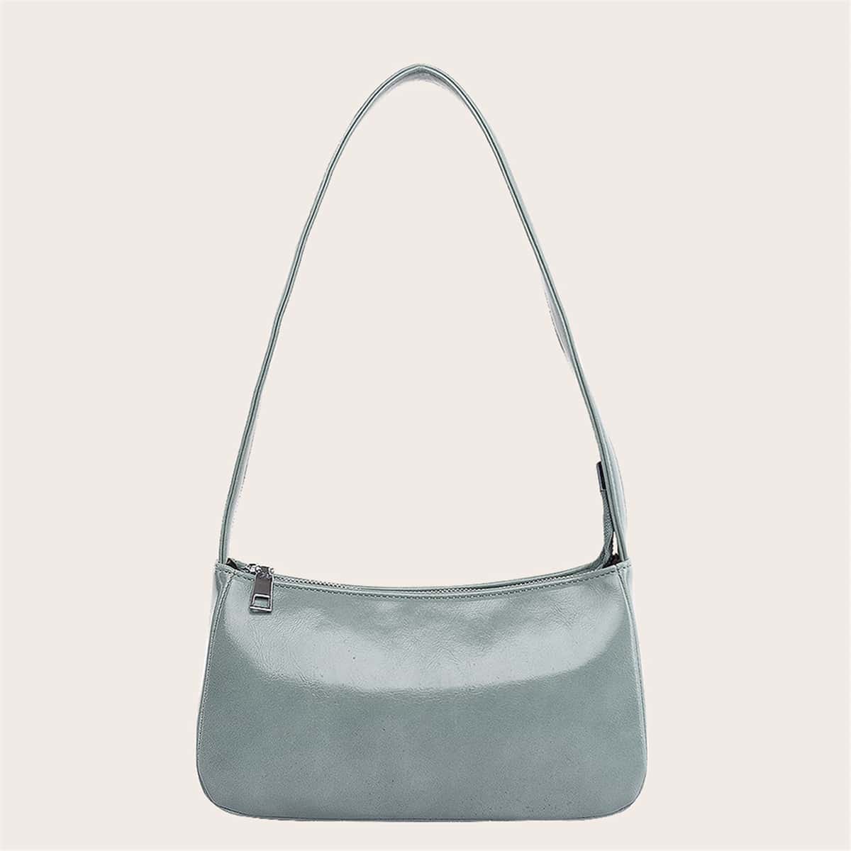 

Minimalist Baguette Bag, Green