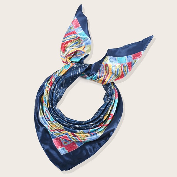 

Geometric Pattern Bandana, Multicolor