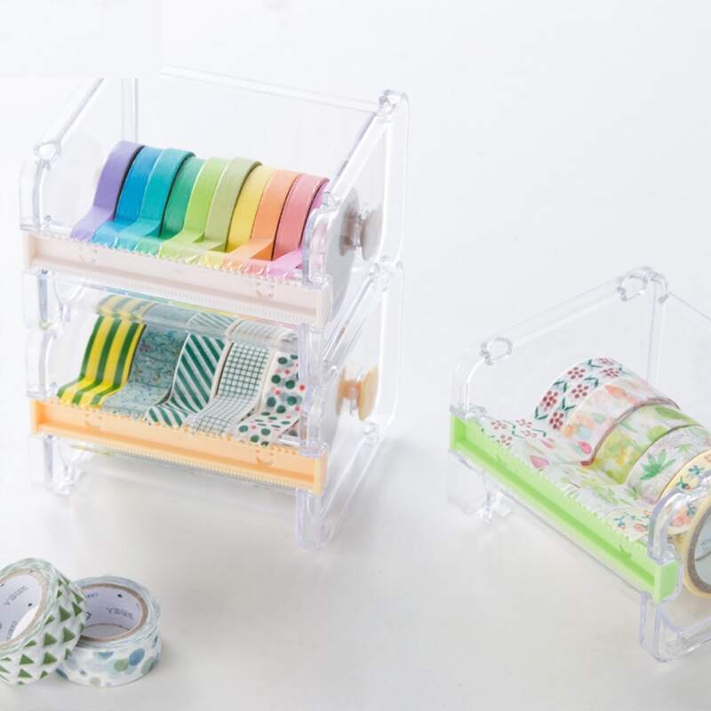 

1pc Random Tape Dispenser, Clear