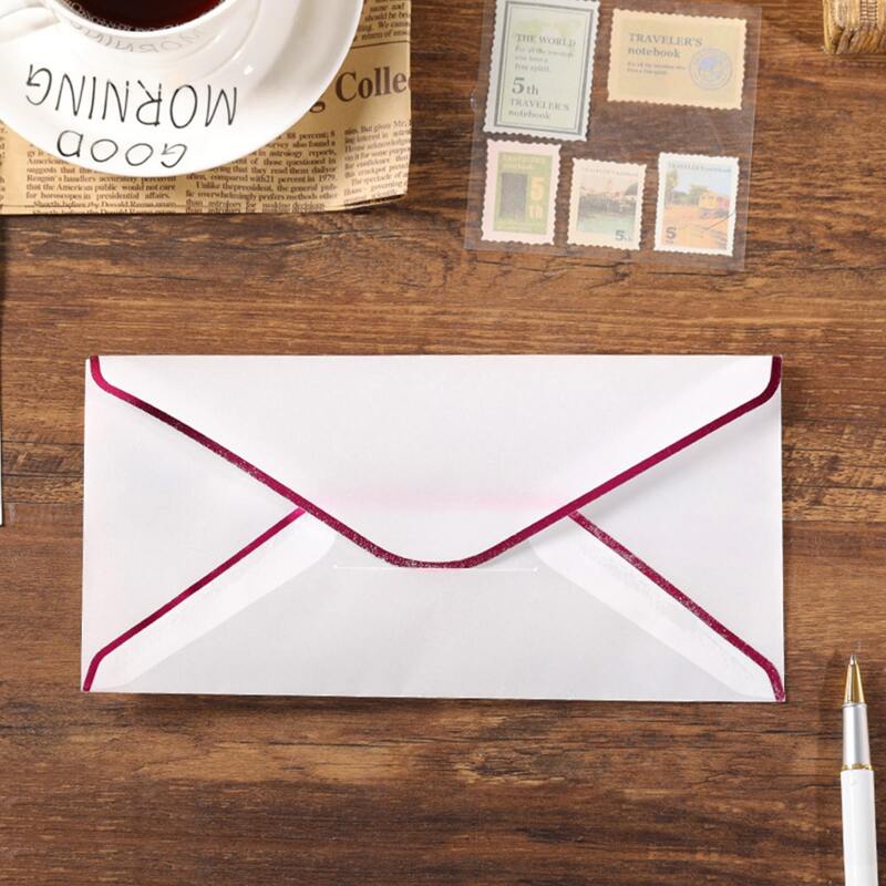 

3pcs Random Color Envelope, White