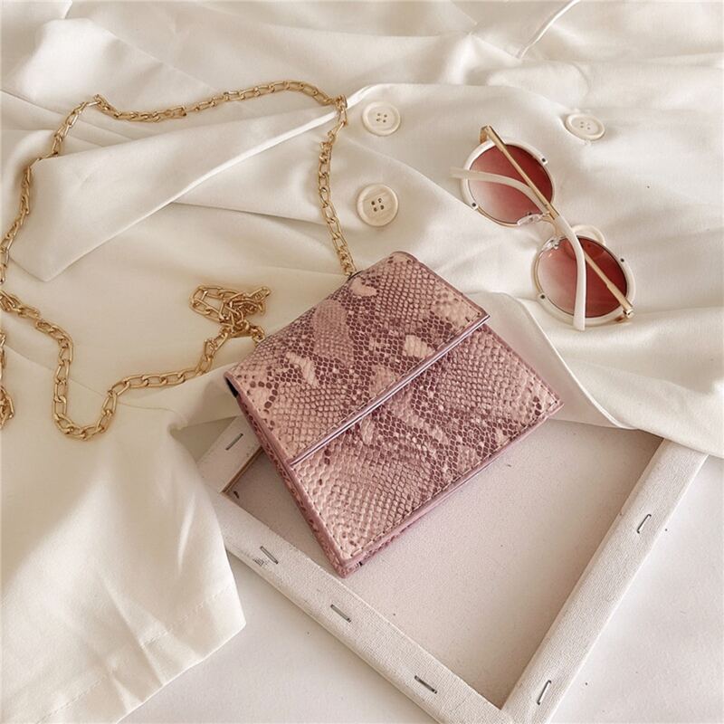 

Snakeskin Mini Crossbody Bag, Multicolor