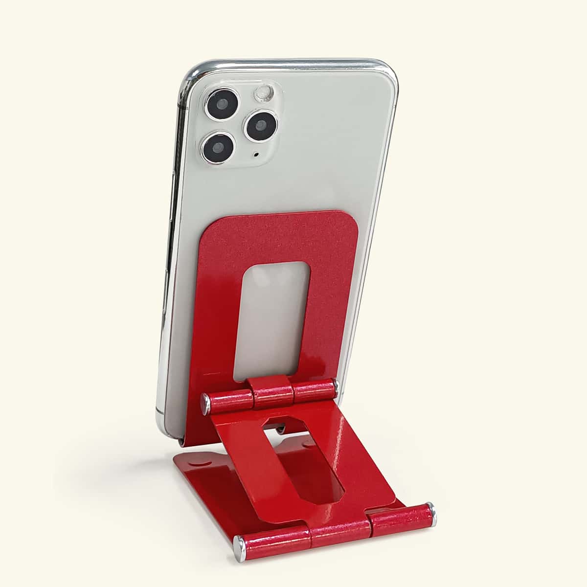 

Foldable Desktop Phone Holder, Red