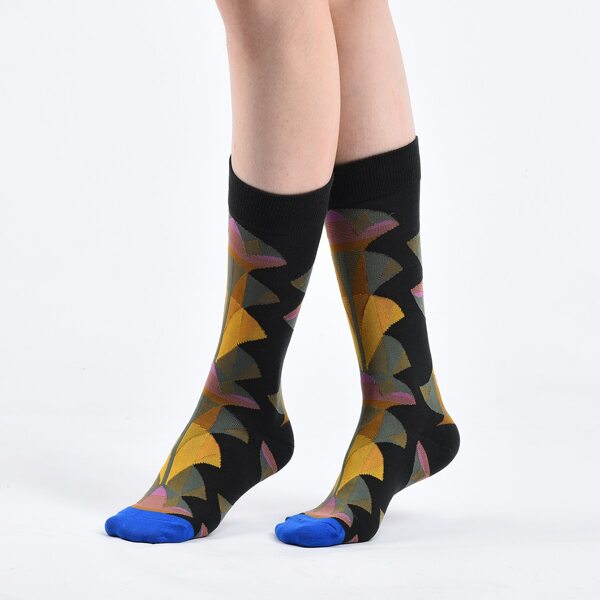 

Color Block Socks, Multicolor