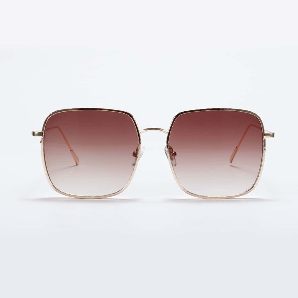 

Metal Frame Tinted Lens Sunglasses