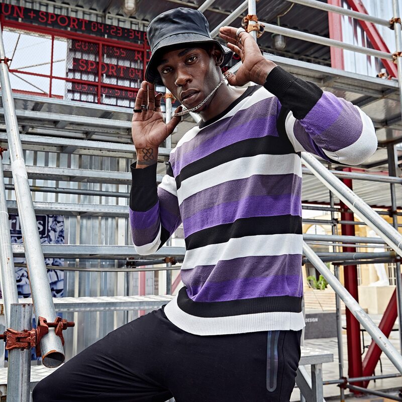 

Guys Colorblock Sweater, Multicolor