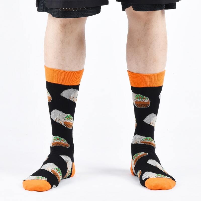 

Guys Cartoon Graphic Socks, Multicolor