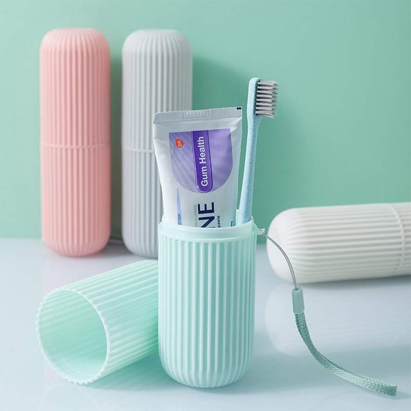 

1pc Random Toothbrush Storage Box, Multicolor
