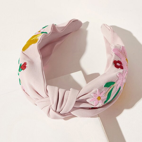 

Knot Decor Hair Hoop, Pink