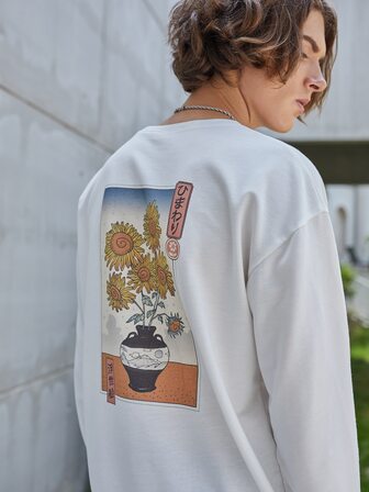 Vincenttrinidadart قميص ثقيل بطباعة جرافيك خلفي للشباب