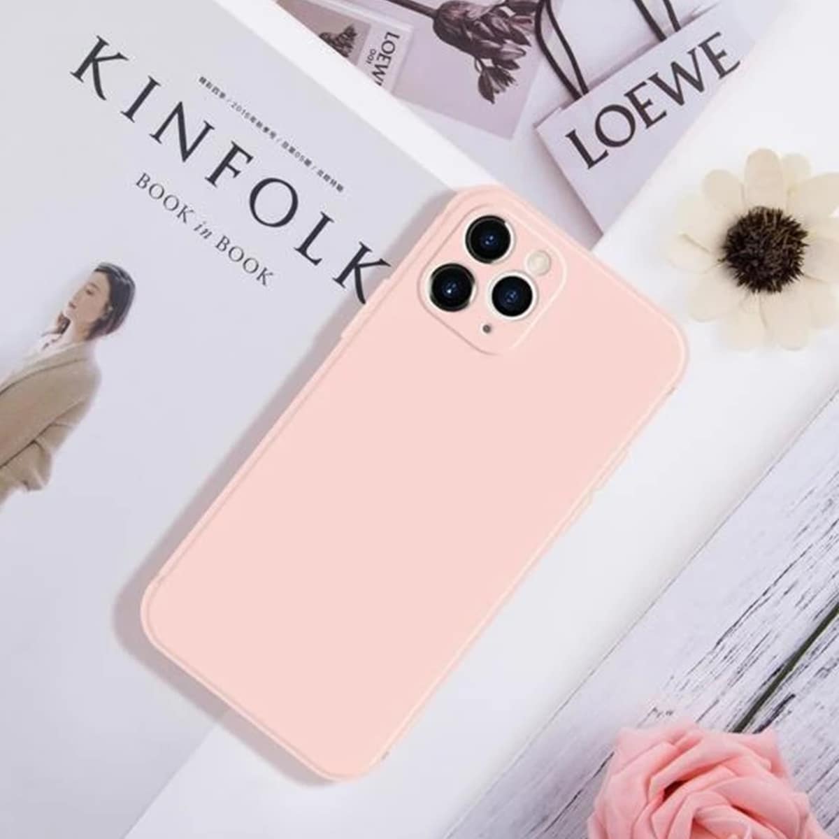 

Solid Plain iPhone Case, Baby pink