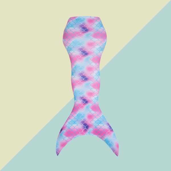 

Girls Mermaid Tail Bikini Bottom, Multicolor