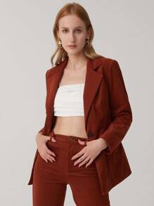 SHEIN Zip Back Ruched Front Cami Top - White - View 3