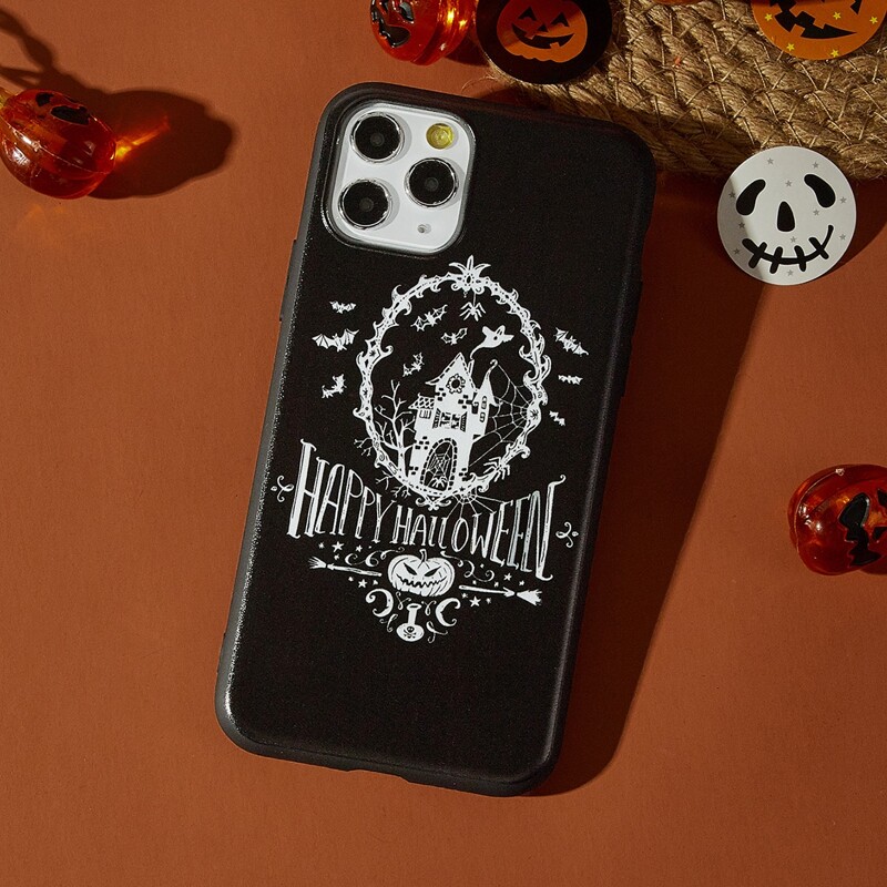 

Halloween Print iPhone Case, Black and white