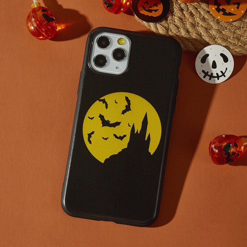 

Halloween Castle iPhone Case, Black