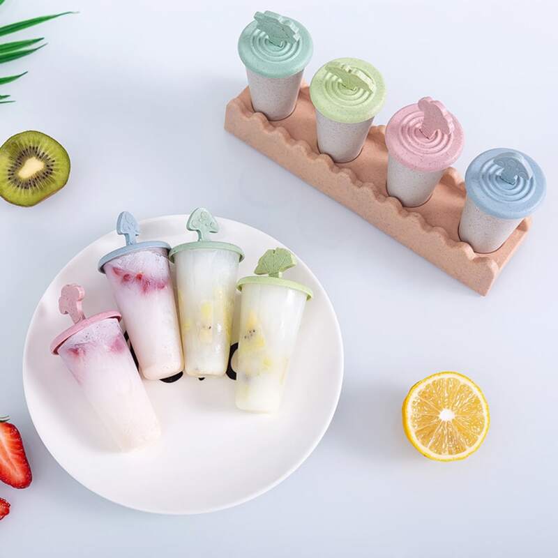 

1set DIY Popsicle Mold, Multicolor