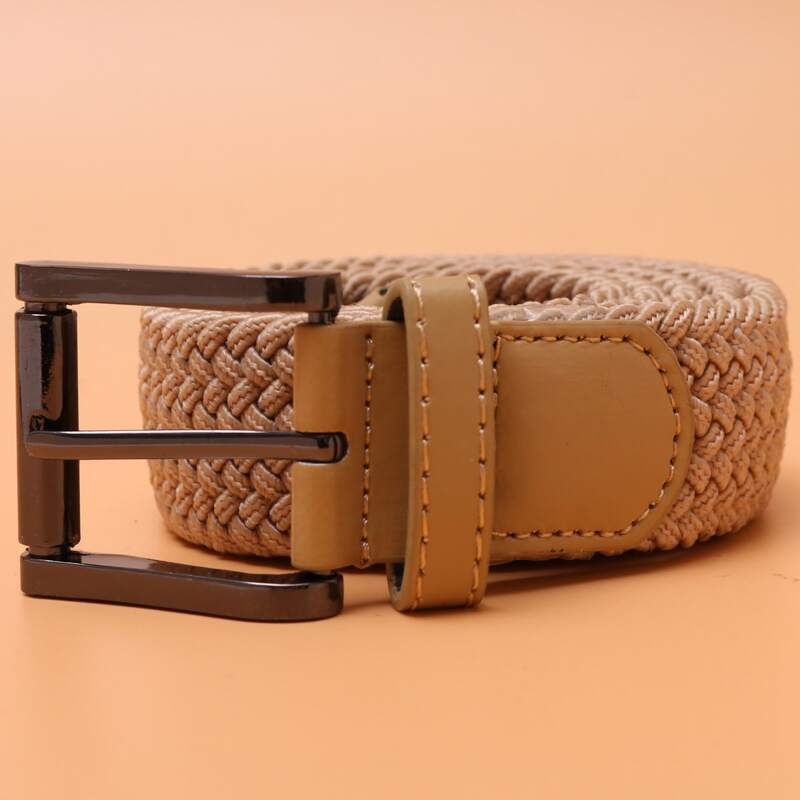 

Braided Tape Belt, Khaki