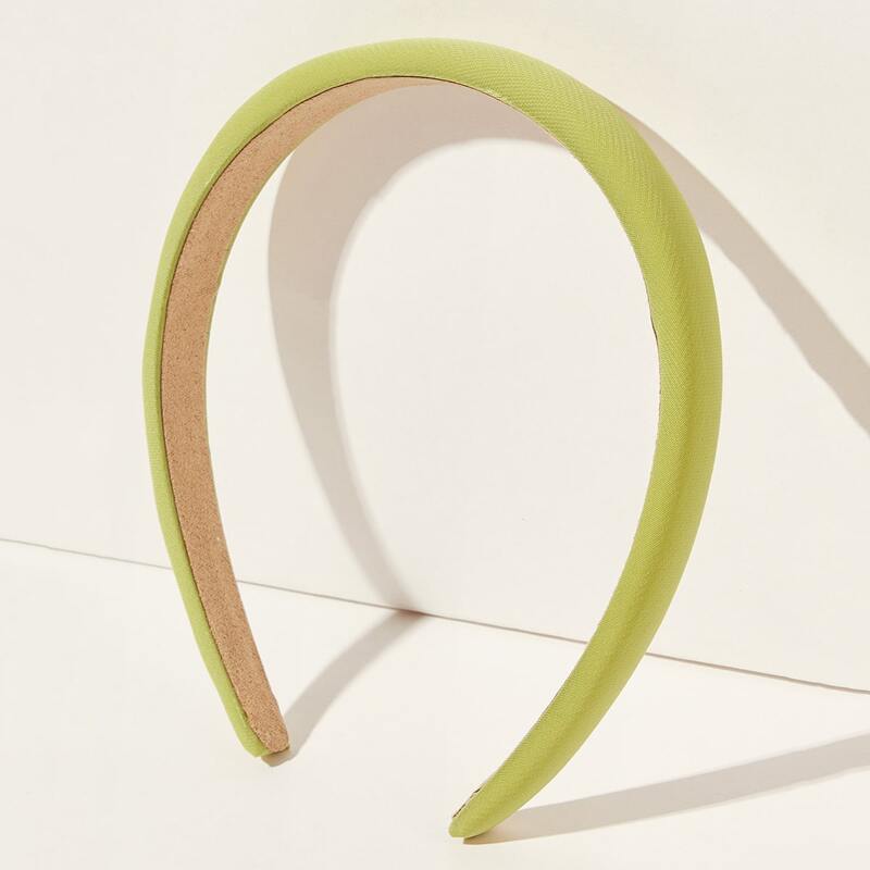 

Solid Hair Hoop, Lime green
