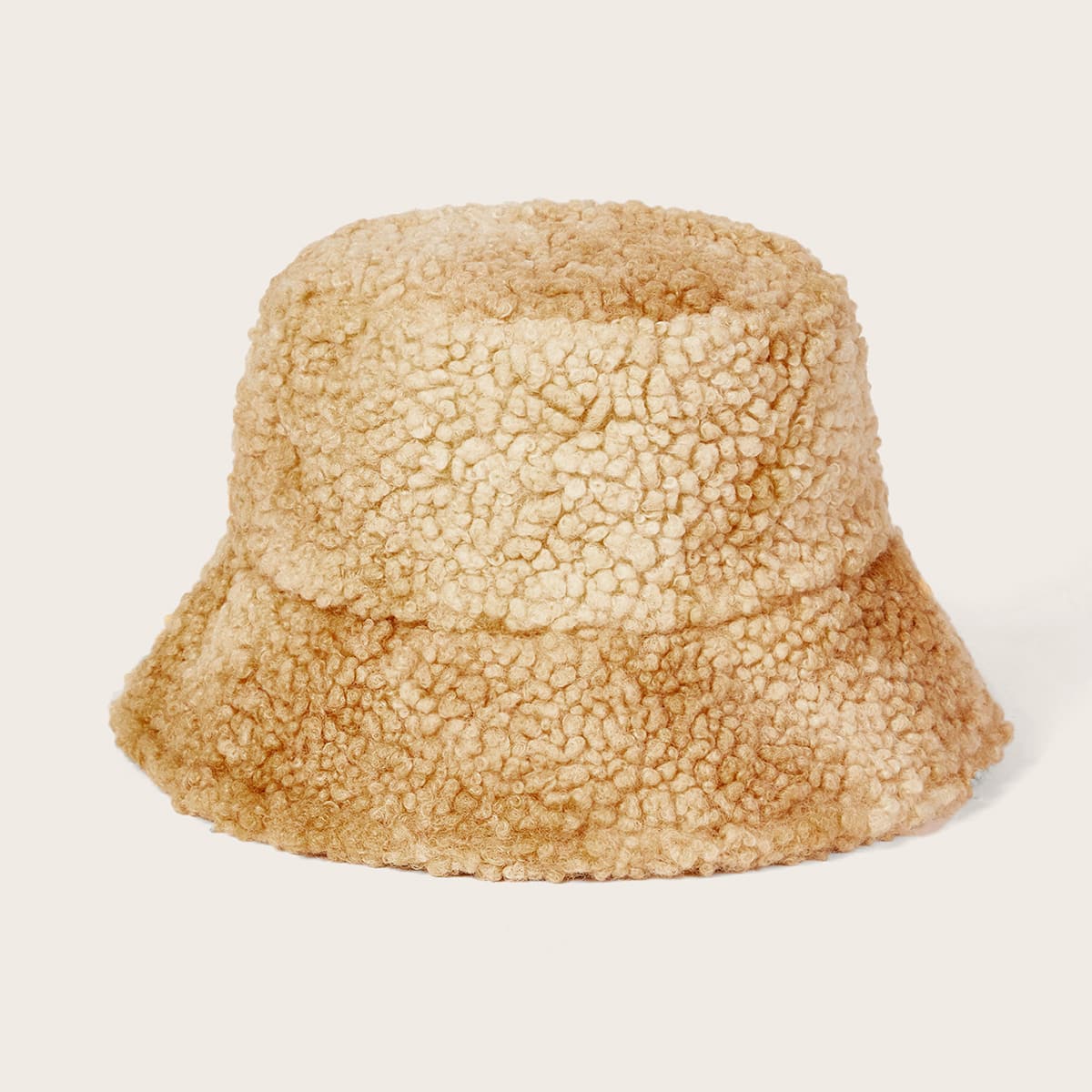 

Fluffy Bucket Hat, Khaki