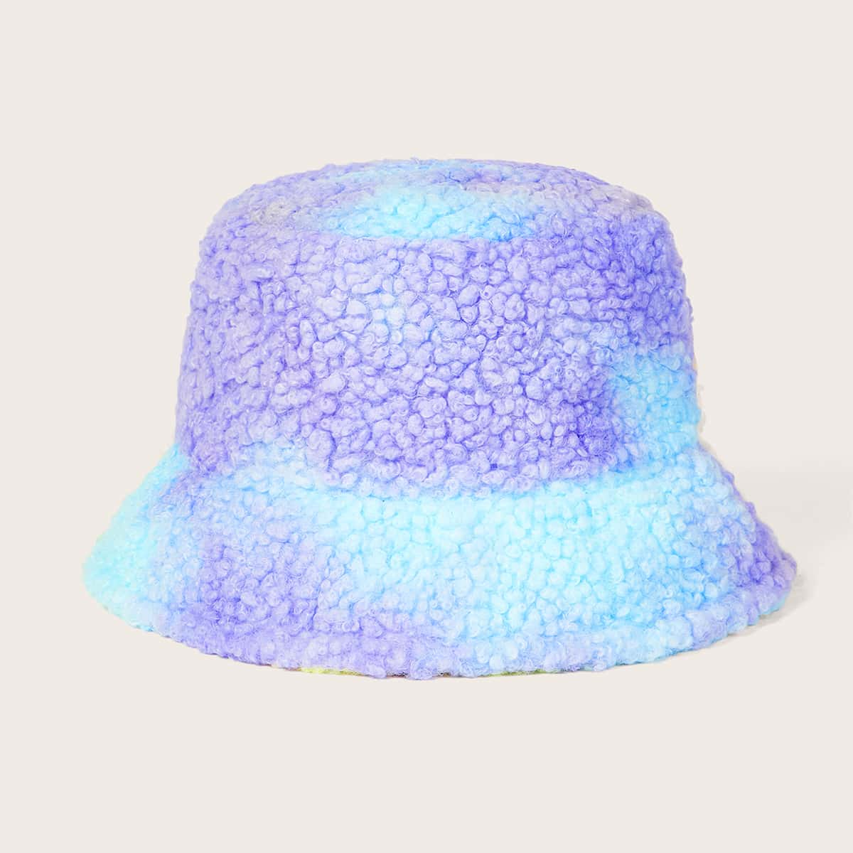 

Ombre Fluffy Bucket Hat, Multicolor