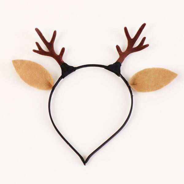 

Christmas Antlers Decor Hair Hoop, Multicolor