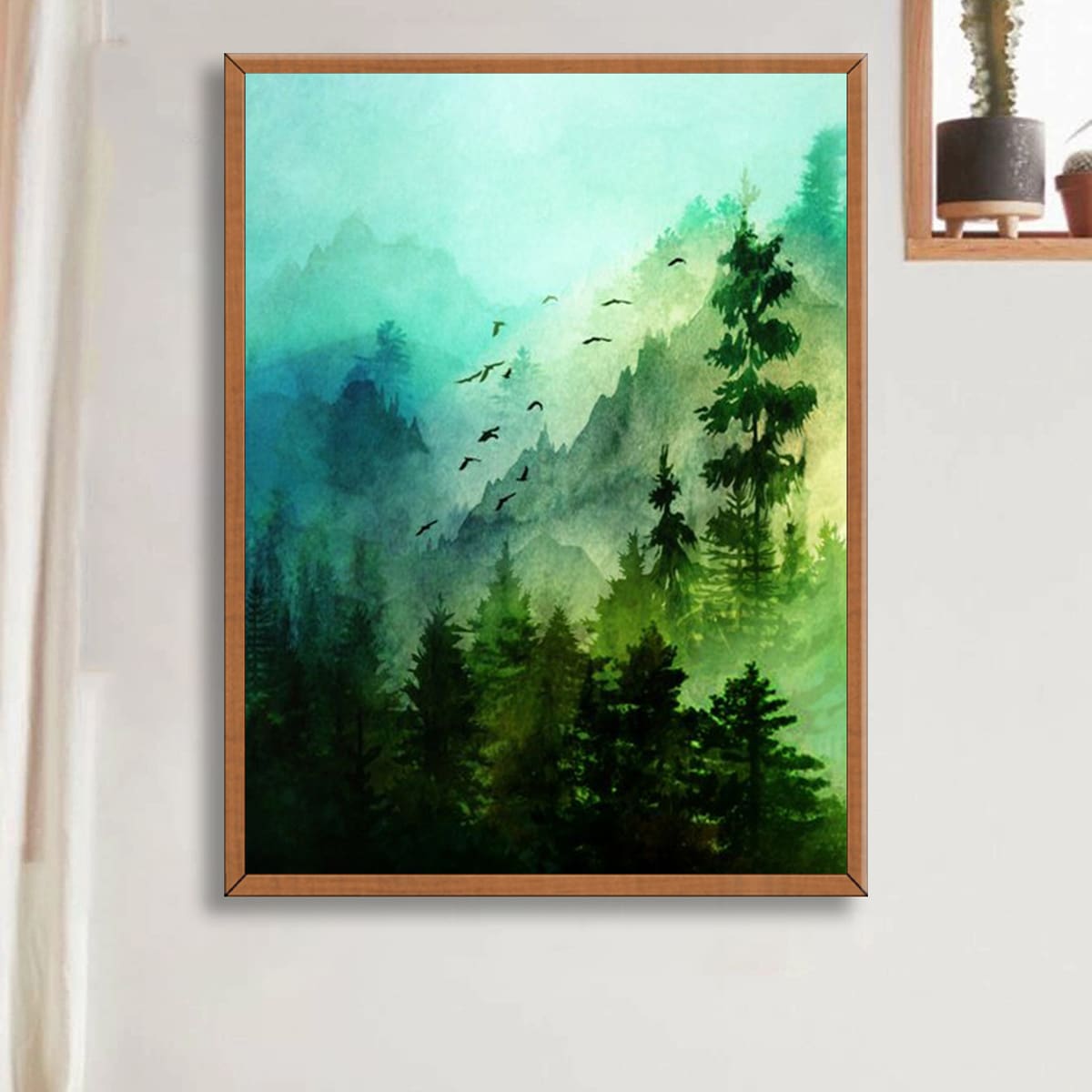 

Forest Pattern Diamond Painting, Multicolor