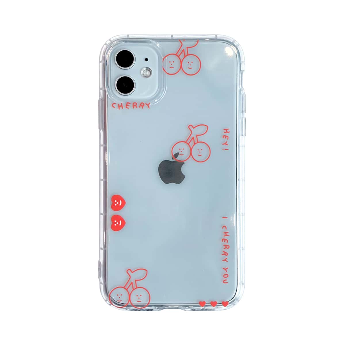 

Cherry Clear iPhone Case