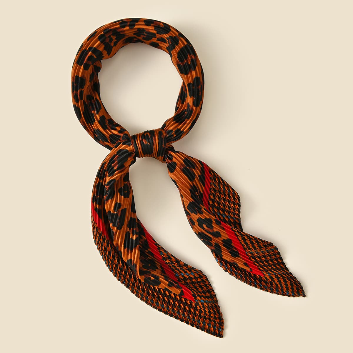 

Leopard Print Bandana, Multicolor