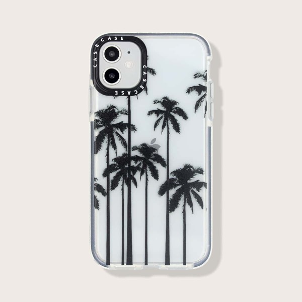 

Coconut Tree iPhone Case, Clear