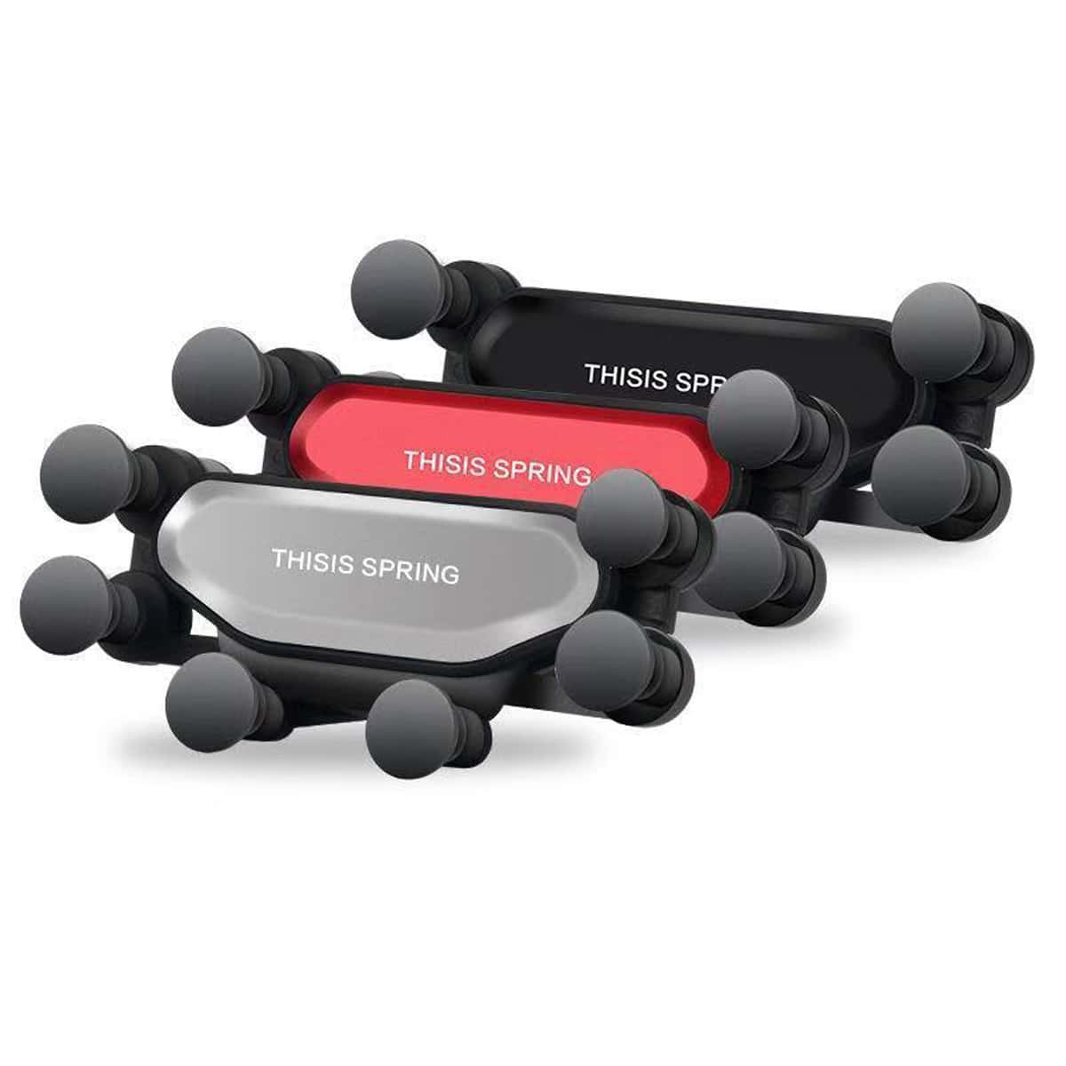 

1pc 6-point Car Phone Holder, Multicolor