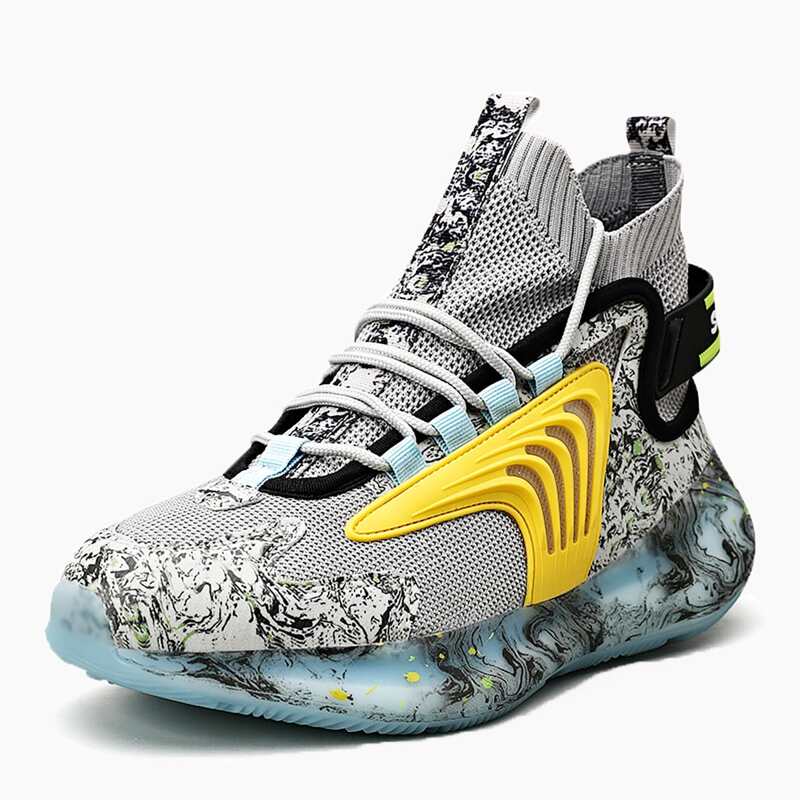 

Guys Lace-up Front Color Block Sneakers, Multicolor