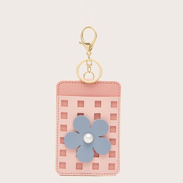 

Floral Decor Bag Accessory, Pink