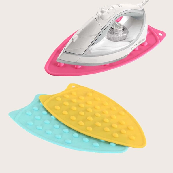 

1pc Random Iron Silicone Insulation Pad, Multicolor