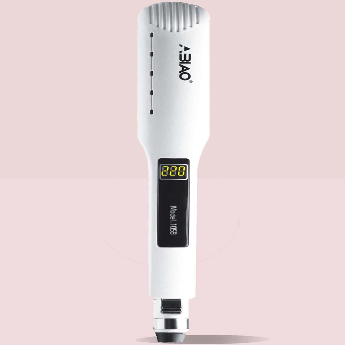 

1pc Dual-purpose Hair Straightener, White