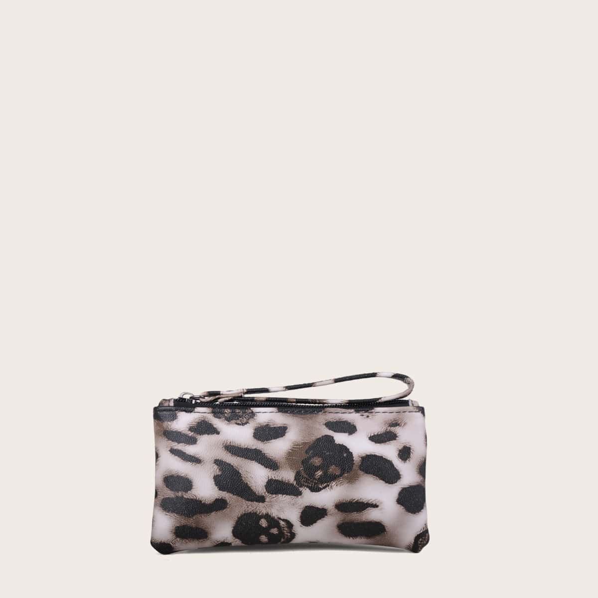 

Leopard Clutch Bag, Multicolor