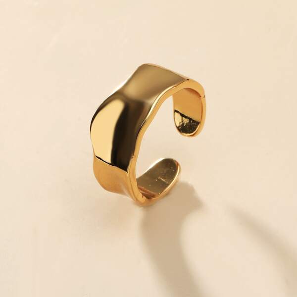 

Simple Cuff Ring, Gold