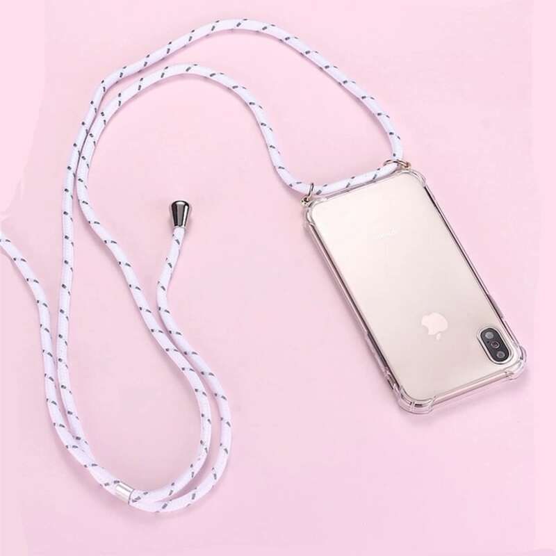 

Clear iPhone Case With Anti-lost Rope