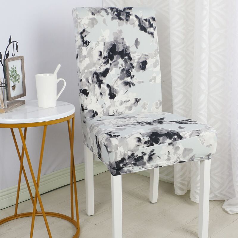 

Ink Painting Stretchy Chair Cover, Multicolor