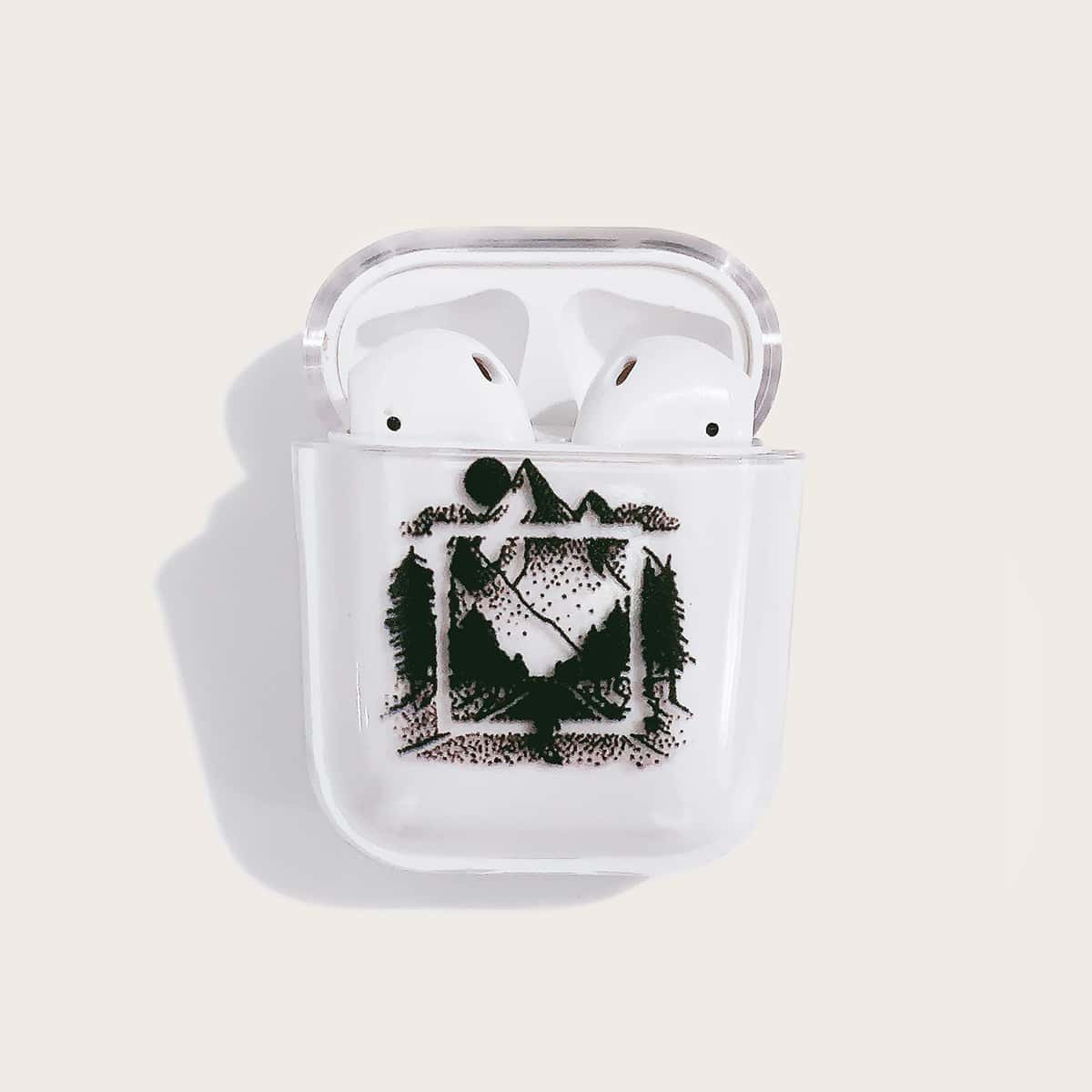 

Hill Pattern Clear Airpods Case
