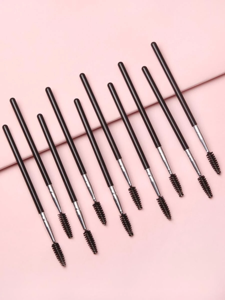 价格便宜，品质优良的 10 支睫毛刷 - 黑色 - 查看 1