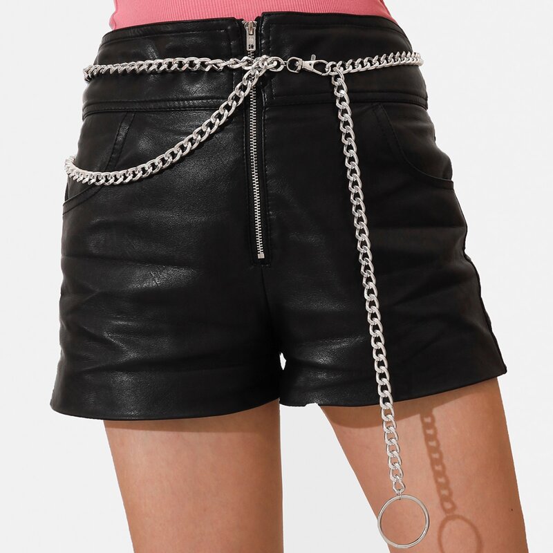 

Ring Chain Belt, Silver