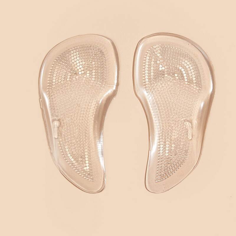 2pcs Anti-slip Forefoot Pad, Clear