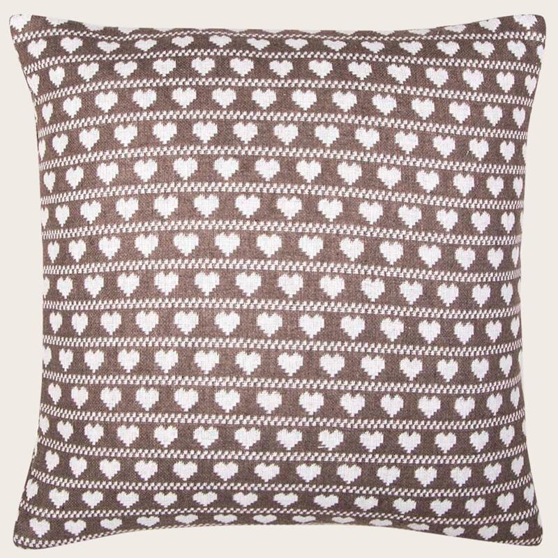 

Christmas Knitted Cushion Cover Without Filler, Multicolor