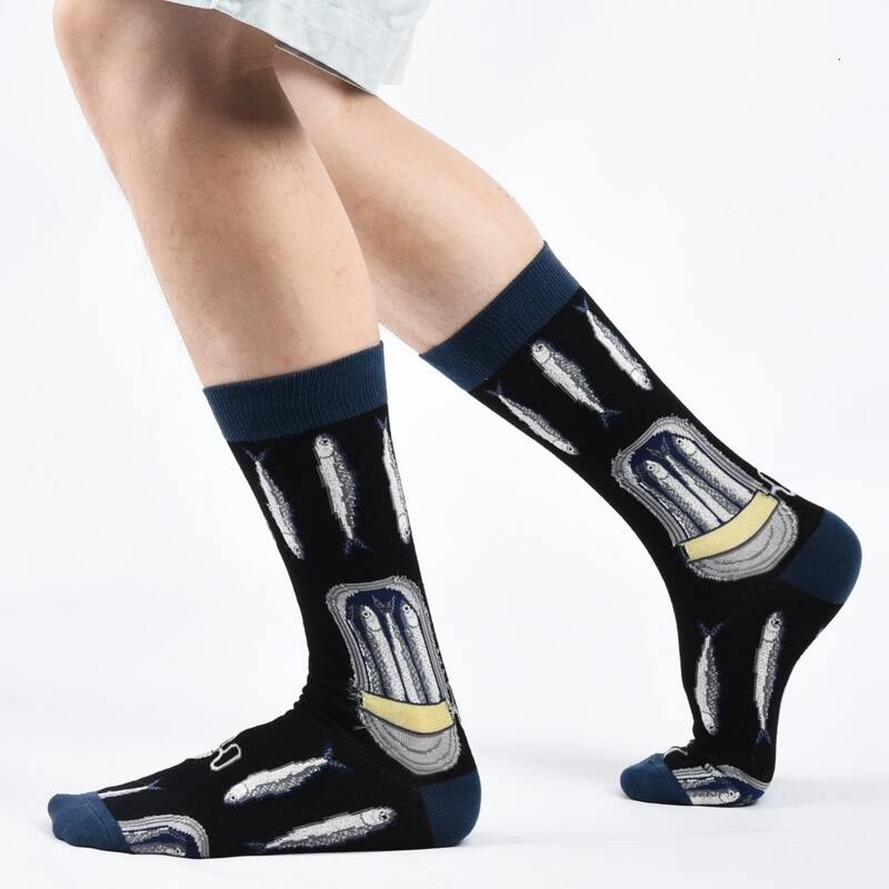 

Guys Cartoon Graphic Socks, Multicolor