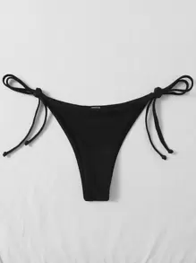 SHEIN Swim Bikini Tanga mit seitlichem Band