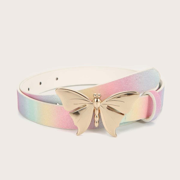 

Butterfly Buckle Belt, Multicolor