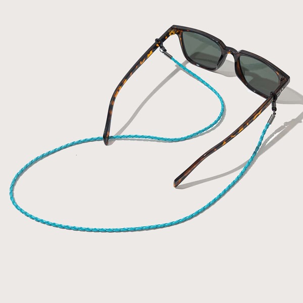 

Braided Glasses Chain, Baby blue