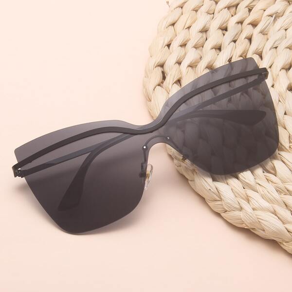 

Solid Cat Eye Sunglasses, Black